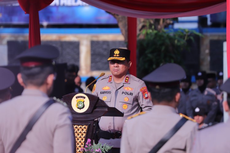 Kapolda Metro Jaya Pimpin Sertijab Pejabat Utama dan Kapolres Jajaran
