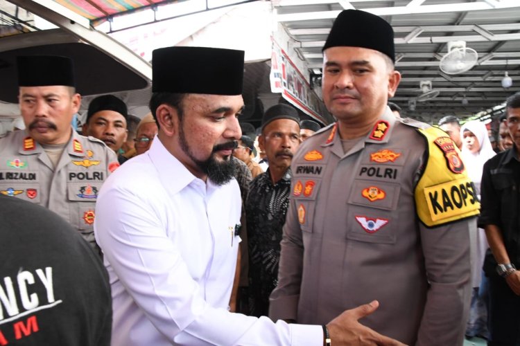 Kapolres Aceh Timur Turut Berduka Cita Atas Meninggalnya Orangtua Bupati Al Farlaky