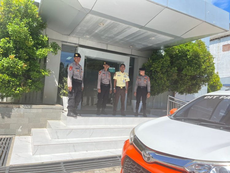Sat Pamobvit Sisir Lokasi Vital, Wujudkan Lingkungan Aman di Lhokseumawe