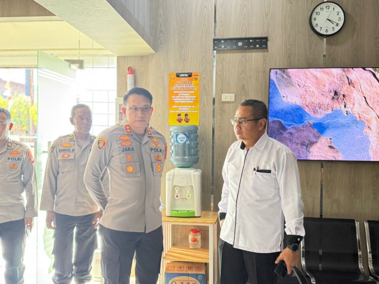 Kapolres Pidie Menerima Kunjungan Tim Stamarena Kapolri