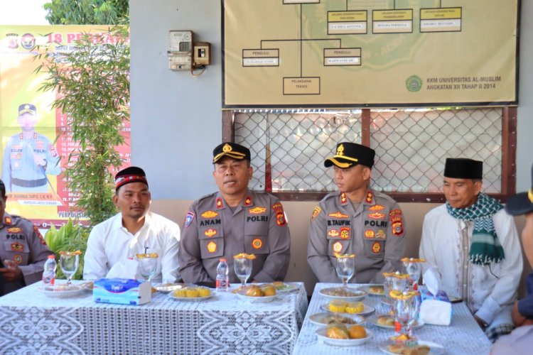 Kapolres Aceh Tengah Dampingi Kunjungan Tim Supervisi Satkamling Dit Binmas Polda Aceh ke Pos Kamling
