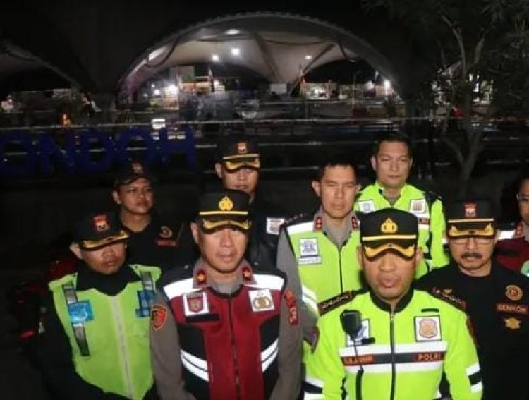 Kapolres Metro Tangerang Kota Pimpin Apel Cipta Kondisi Malam Hari
