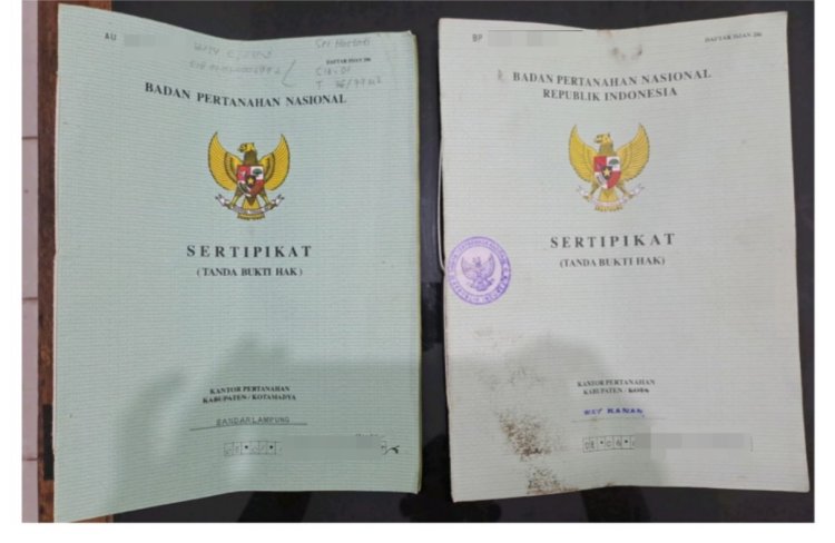 Polsek Pakuan Ratu Ringkus Diduga Pelaku Curi Sertifikat dan AJB di Way Tawar