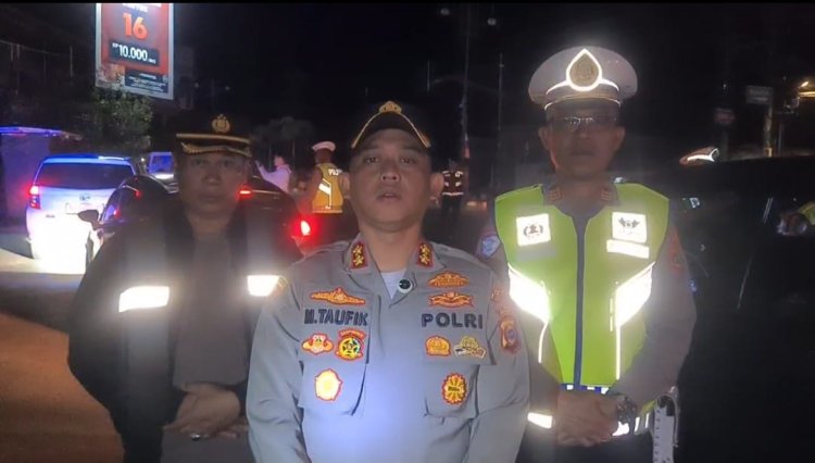 Kapolres Pimpin Razia Skala Besar, Polres Aceh Tengah Antisipasi Gangguan Kamtibmas dan Jaga Rasa Aman Warga